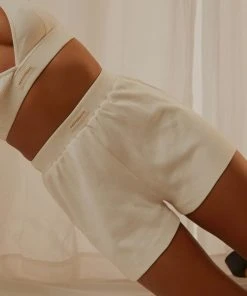 Peppermayo Exclusive PM Basic Organic Cotton Shorts - Ivory -Peppermayo cloth-shop f0efdd03c1d04998b02758fbc5172d29 scaled