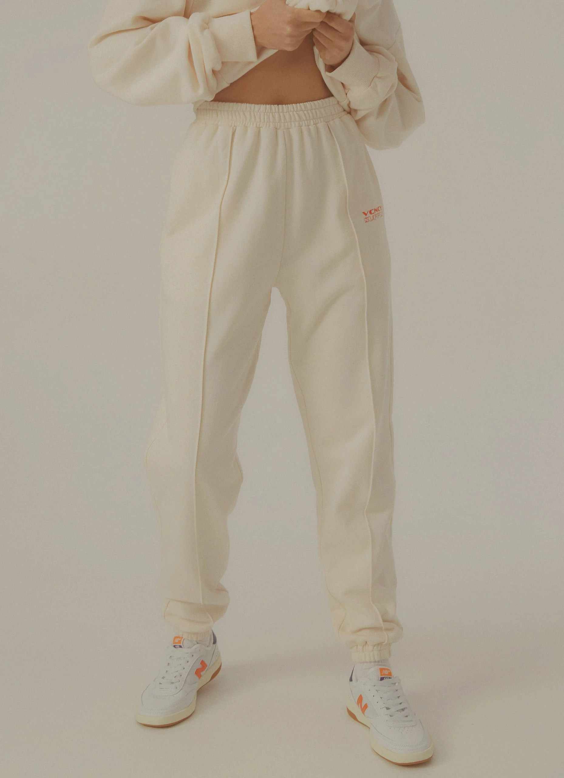 Vacancy Supply Traction Sweatpants - Off White 4 Vacancy Supply Traction Sweatpants - Off White - Image 4