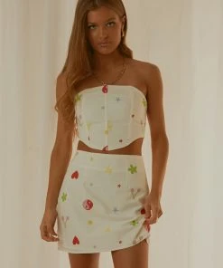 Peppermayo Exclusive Morning Market Mini Skirt - 90s Motif -Peppermayo cloth-shop f53bdcdd278143a88d1cdea9f88086de scaled