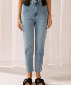 Lee High Moms Jean - Creation Blue 9 Lee High Moms Jean - Creation Blue -Peppermayo cloth-shop f81d4636412d435fb13006c9c5545120