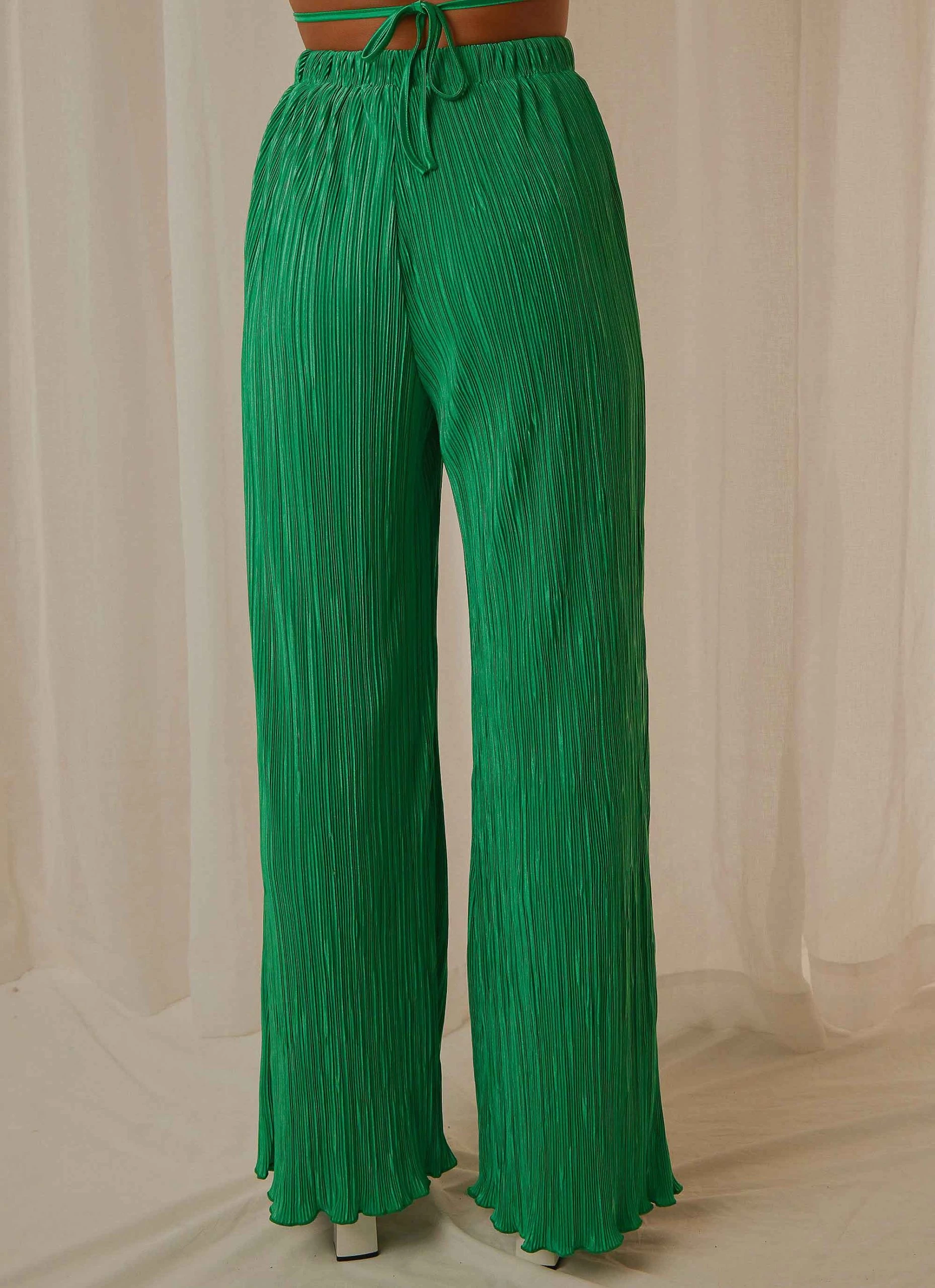 Peppermayo Exclusive 90s Muse Pants - Jade Green 5 Peppermayo Exclusive 90s Muse Pants - Jade Green - Image 5
