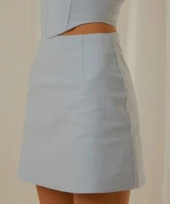 Peppermayo Exclusive Rooftop Drinks Mini Skirt - Sky Blue -Peppermayo cloth-shop f9109f43802b4d79bb2d4e306591e7ad scaled