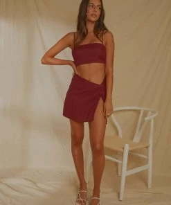 Peppermayo Exclusive Island Nights Crop Top - Burgundy -Peppermayo cloth-shop f911c34e66b94028ad0a3c007454bb4b scaled