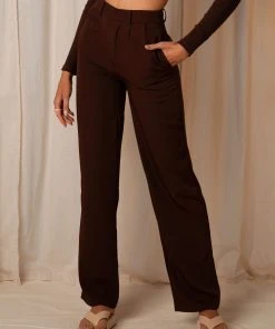 Peppermayo Exclusive Set The Tone Suit Pants - Chocolate -Peppermayo cloth-shop fa140ea46de74bb0a759c1d4a0e8bf4d scaled