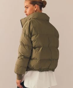 Peppermayo Exclusive Avalanche Puffer Jacket - Moss Green -Peppermayo cloth-shop fd35eaf6629947ad903fb9d4ac644126 scaled