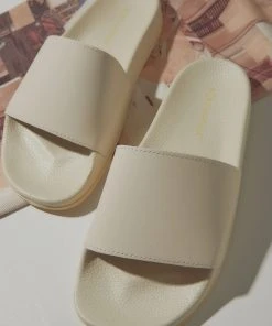 Superga 1908 Slides Buttersoft - Beige Gome
