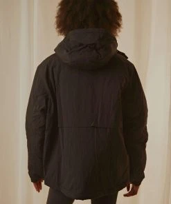 Afends Streetlights Unisex Recyled Nylon Anorak - Black -Peppermayo cloth-shop fe6fb67da162418a8ed959c88431dc61 scaled
