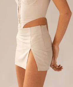 Peppermayo Exclusive Maggie Mini Skirt - Stone 9 Peppermayo Exclusive Maggie Mini Skirt - Stone -Peppermayo cloth-shop fec7688e32e740749715b1ab895e731d