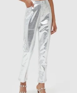 4TH & RECKLESS Philo Trouser - Silver -Peppermayo cloth-shop ff2bf3cdb1b943258f8bc5167fc533bd scaled