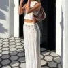Peppermayo Exclusive Perri Ladder Knit Maxi Skirt - Ivory