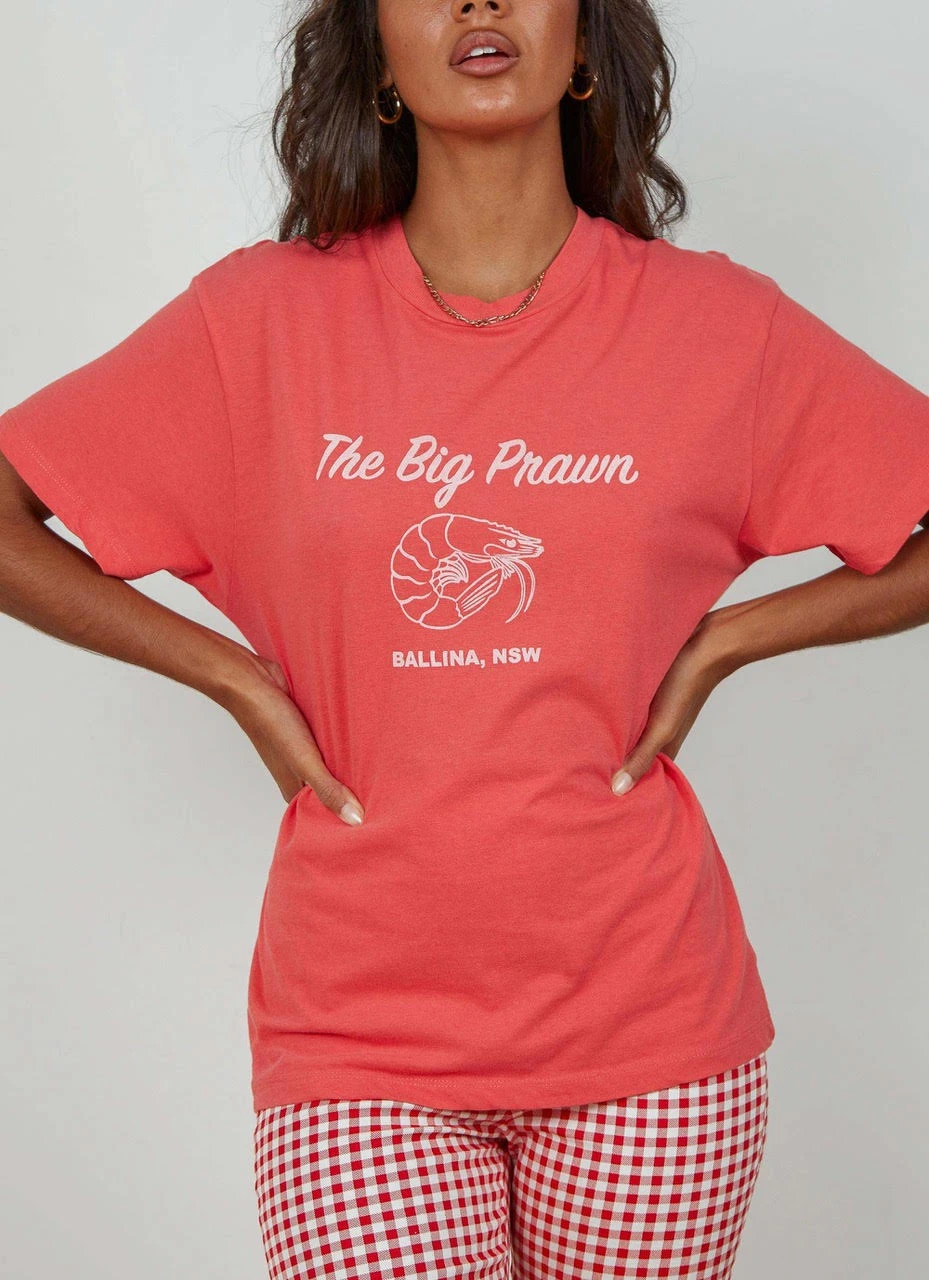Rolla's Big Prawn Tomboy Tee - Red 1 Rolla's Big Prawn Tomboy Tee - Red